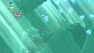 A large group of jellyfish that can be defeated with projectiles.