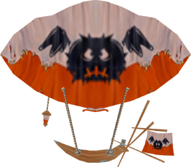 A Hoodlum airship.