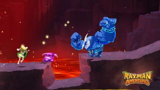 A Giant Minotaur in Rayman Adventures.