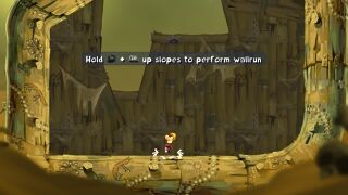 The start of the level.