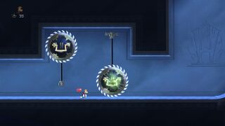 A buzzsaw that can be moved by Murfy.