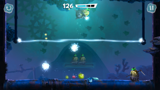 Another new area filled with Spy Toads and a body of water.