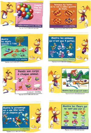 Yoplait Petits Filous Rayman Stickers 5.png