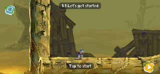 The beginning of the unused Infinite Tower challenge.