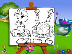 The second level of the Drawing activity.