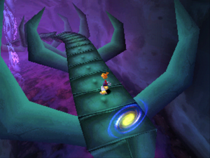 Rayman on a spine.png