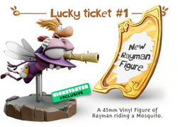 Rayman's alternate mosquito figure.