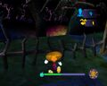 If the player jumps above the walls at south, he/she can see a big hole instead of a grassy plain.