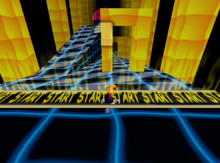 The first player's starting position