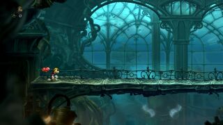 The start of the level.