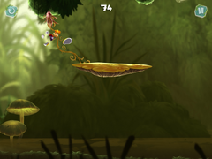A mushroom platform.