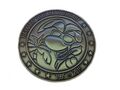 The Rayman 20th anniversary medallion.