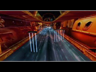 A view of the map during a pre-race cutscene
