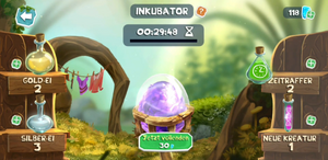 The Purple Egg from Adventure 3 in the Incubator