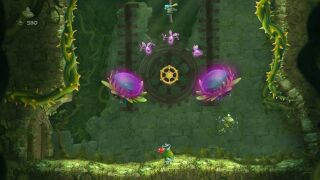Murfy can turn the bulbs purple in Murfy's Touch, giving the player Lums upon contact.