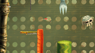 A knife attached to a machine in Spoiled Rotten