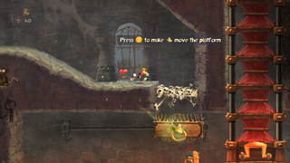 Murfy can move obstacles in this level.