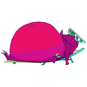 A purple Al Tranquilo, as seen in Rayman Origins.