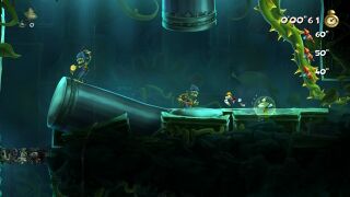 The beginning of the level.