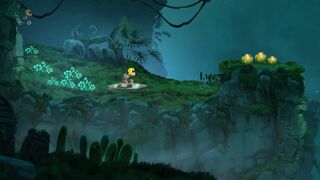 The start of the level.