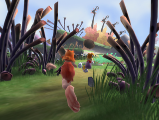 A Band Land-themed open area