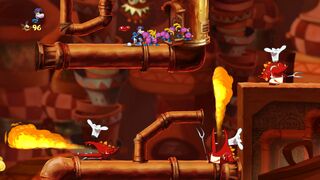 Several Baby Dragon Chefs in Rayman Origins.