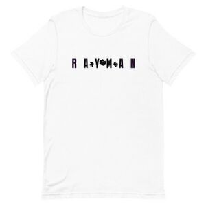 Rayman Black Lettering T-Shirt White.jpg
