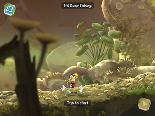The start of the level