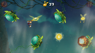 The player has to fly carefully to not get thrown back in the level.