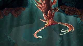The battle against the mutated Creveton.