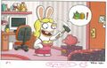Bzzit's cameo in Gribouillages.