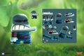 Concept art of a Hatman Ninja