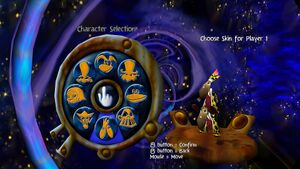 The third alternate skin for the Teensies in Rayman M.