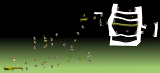 The Prickly Torture level, which appears to be an early test of another level that made it into the final release.