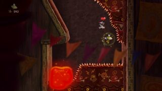 The player has to remove the cake by touching the screen in Murfy's Touch.