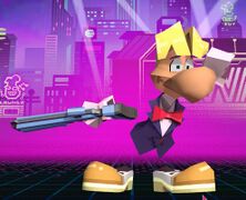 Rayman's appearance in the game
