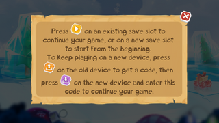 Codes can be used to connect devices to the same profile.