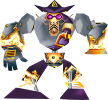 A Henchman 1000 in an alternative skin.