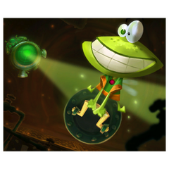 A Dark Sentry appears in the painting of Infiltration Station.