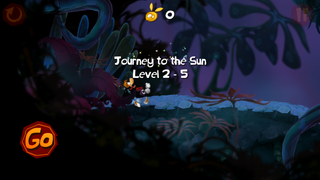 The start of the level Journey to the Sun.