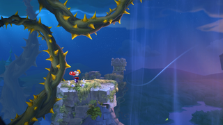 The start of the level.