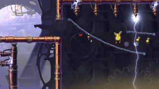 Chains that can be used like a zipline.