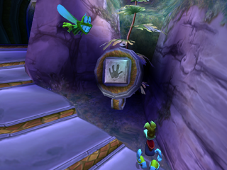 A wall switch outside the Fairy Council