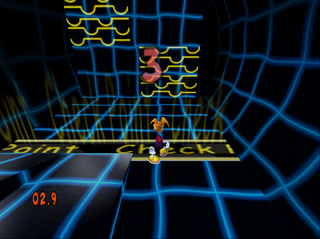 A checkpoint line