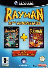 Rayman 10th Anniversary's French GameCube cover