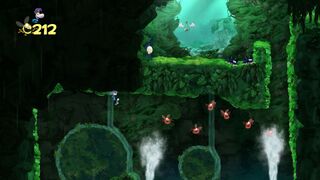 The second secret area is hidden behind foreground vines.