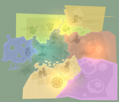 The map fully zoomed out without any clouds.