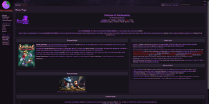 Rayfanpedia's main page.
