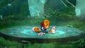 Rayman immediately after his creation.