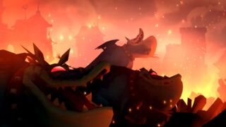 The forest dragons in How to Shoot your Dragon.